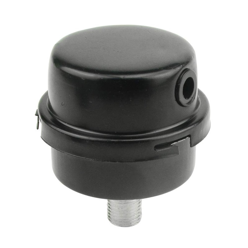 WMYCONGCONG 2pcs 1/4" 12.5mm Air Compressor Silencer Filter Metal Intake