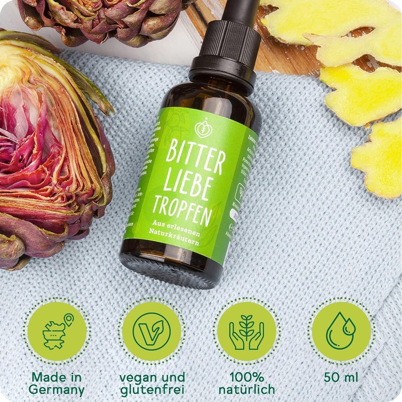 BitterLiebe Bitter Drops - Bitter Substances Made from High-Quality Bitter