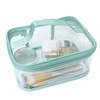 ANEMEL Toiletry Bag Makeup Cosmetic Clear Bag Portable Waterproof Transparent