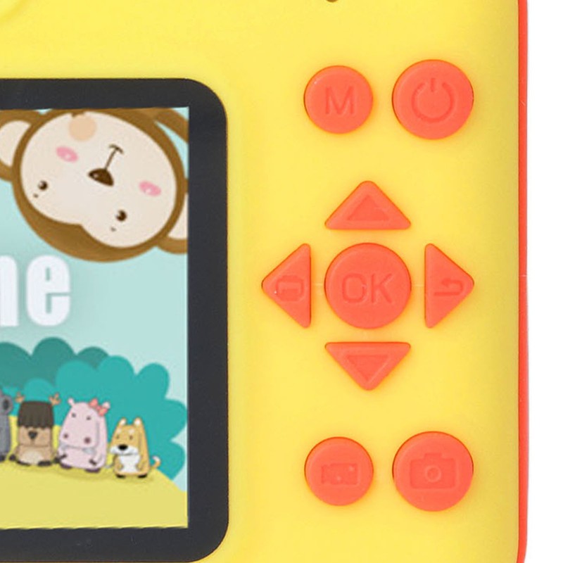 Kids Printing Camera 2.4in LCD Screen Dual Lens HD 1080P