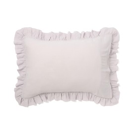 Francfranc Franc Ruffle Gauze Pillow Cover 70x50cm Light Purple Pillowcase New Life Bedding 100% Cotton