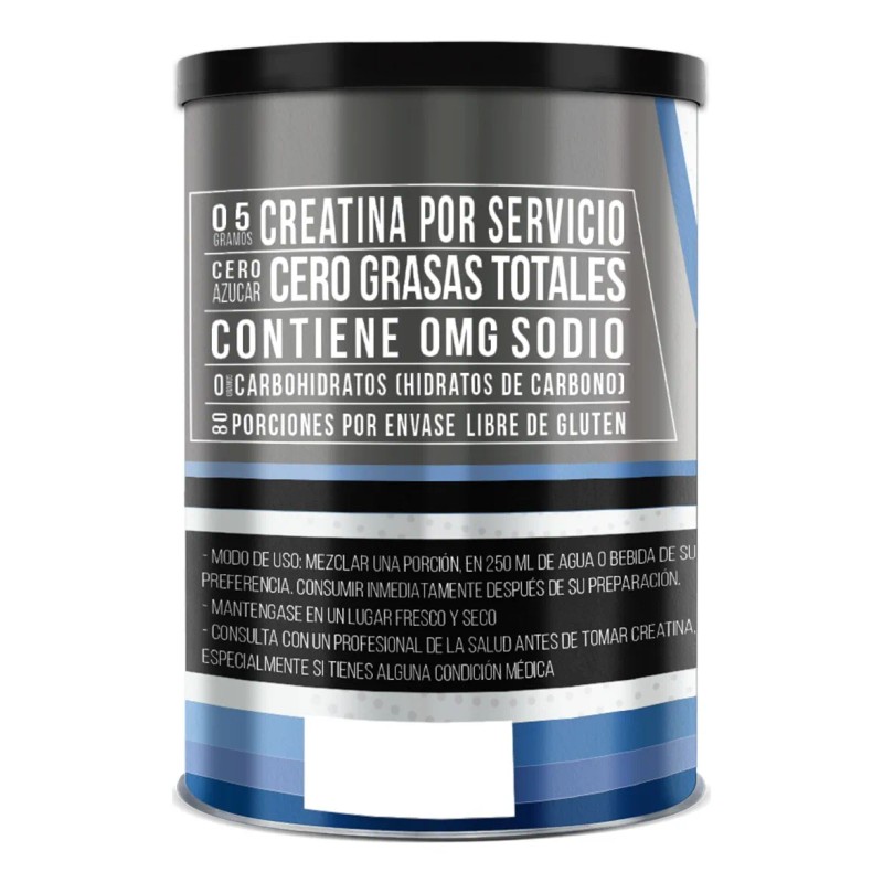 Suplemento Creatina Bunny Sport 400g 80 Servicios Polvo Natural