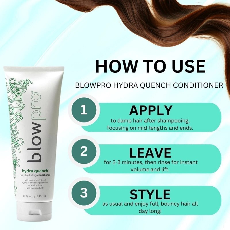 Blowpro Blow Pro Hydra Quench Daily Hydrating Conditioner 8 oz
