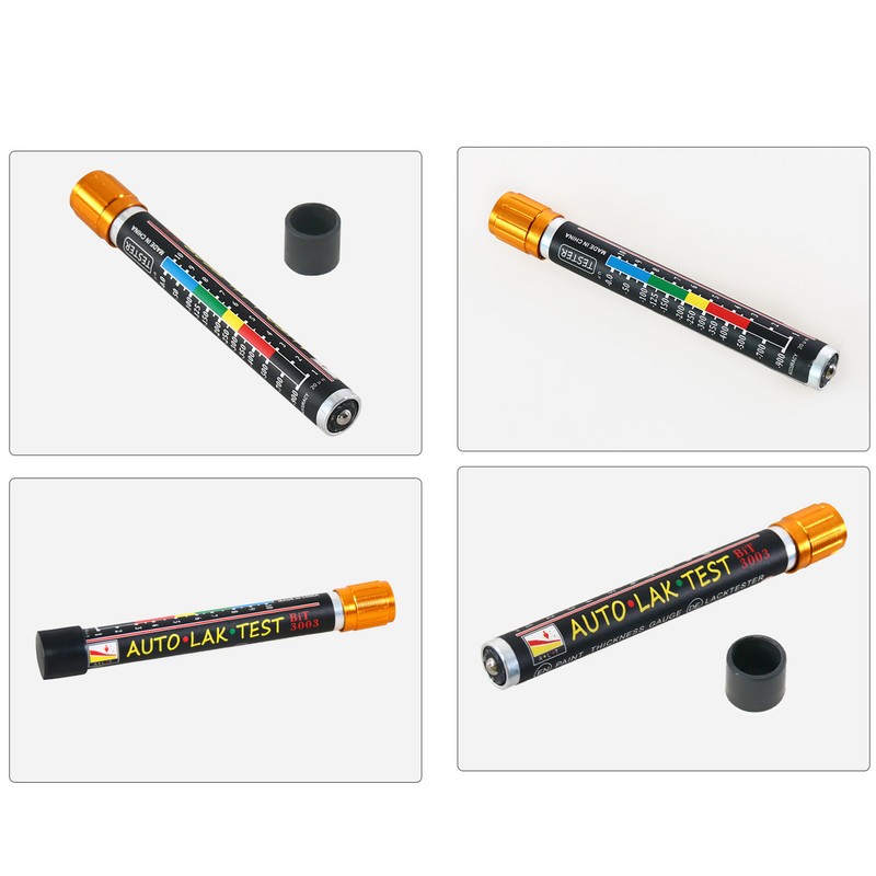 Paint Thickness Tester Aluminum Plastic Magnet Compact Car Body Coating