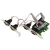 KALEA-INFORMATIQUE PCI Express PCIe Serial RS232 Controller Card with 4