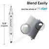 6pcs Grey Gray Alcohol Markers Set for Building Interior Design,