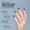 GAOY Blue Gel Nail Polish, 16ml Soak Off Gel Polish,