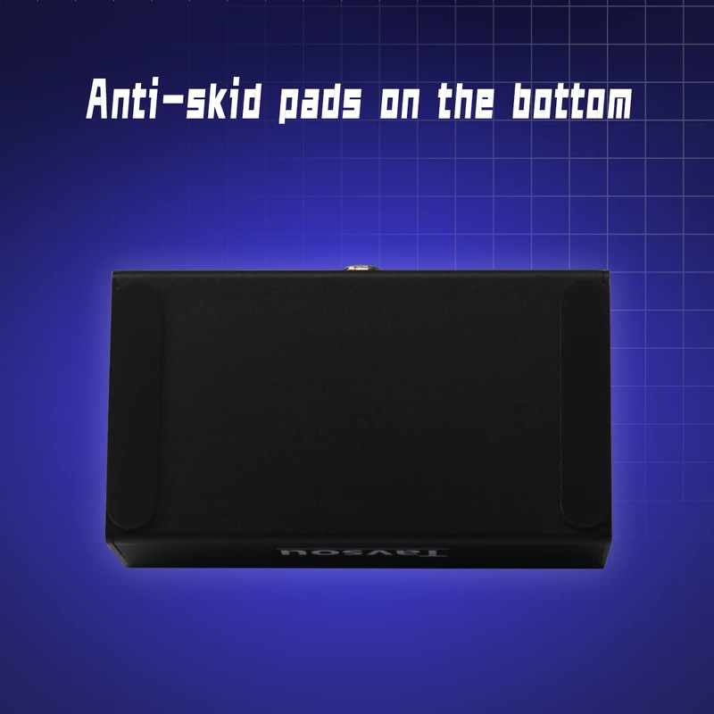 Tavsou Dual Switch Pedal for Guitar Effect Pedal with TRS