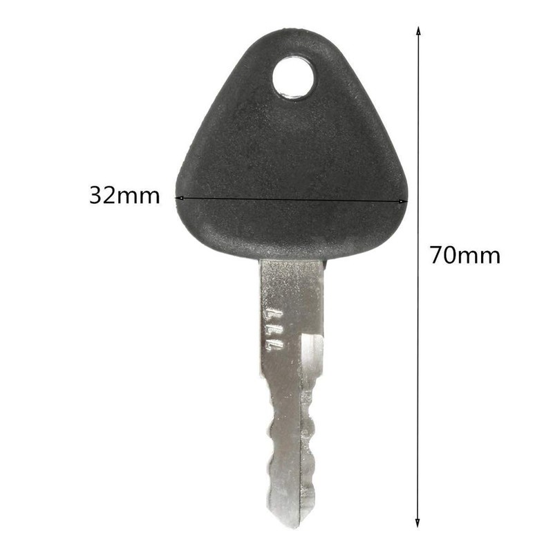 BAQI Replacement Ignition Keys for Volvo 777 Excavator, 777 Model