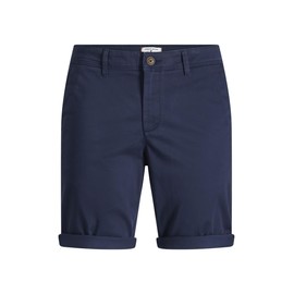 Jack & Jones Men's JJIBOWIE JJSHORTS Solid SA STS Shorts, Blazer Navy, L