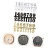 Mipcase 3 Sets Digital Clock Numbers Sturdy Replacement Numerals for