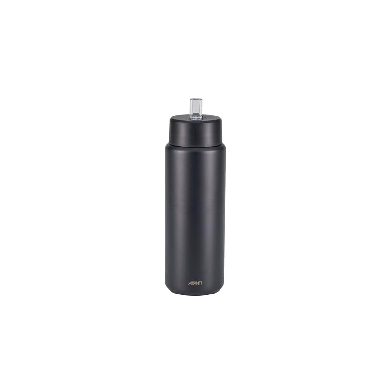 Avanti HydroUltra Stainless Steel Ceramic-Lined Vacuum Water Bottle with Strap,