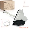 A-Premium Windshield Washer Reservoir with (Washer Pump/Filler Neck/Cap/Hose/Bracket) Compatible with