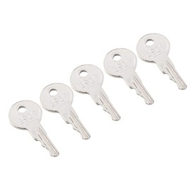 Bacar Set of 5PCS Ignition Keys, Ignition Keys Part Number 17063-G1 for EZGO For TXT Medalist RXV Gas, Electric Golf Carts 1982, For ST sport utility vehicle
