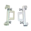 PZRT 10pcs Rail Terminal Iron Plug Clamping Rail Single-Layer Terminal