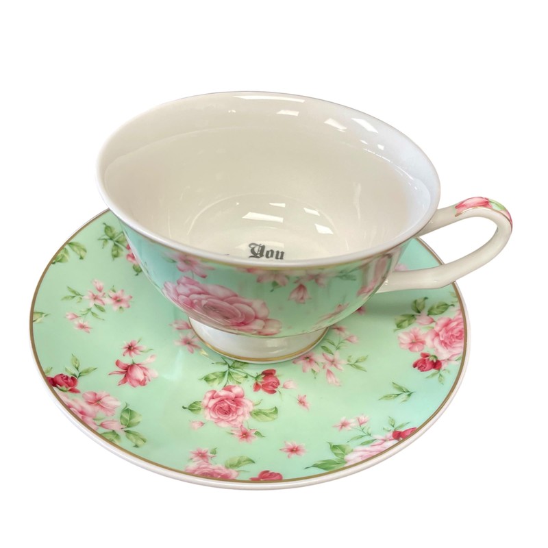 Three Black Cats Bone China "You've been poisoned- Bye" Tea