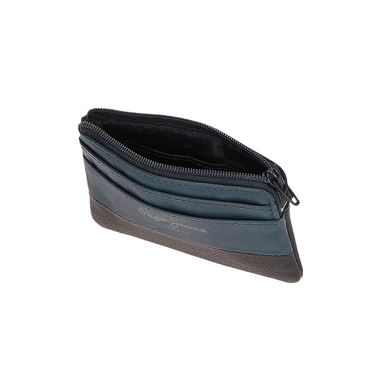 Pepe Jeans Topper Cowhide Leather Wallets Black Brown Various Sizes,
