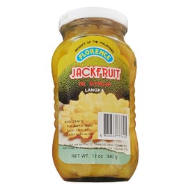 Florence Jackfruit in Syrup Langka (2 Pack, Total of 24oz)