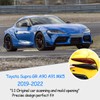 CHEAYAR Smoked Taillight Shell Trim Cover Fit for Toyota Supra
