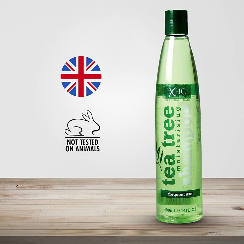 Xpel Hair Care Tea Tree Moisturising Shampoo and conditioner 400ml