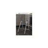 Cosco 11024PBL1E Platinum, Black Folding Step Stool, 2-Step, 200 lb.,