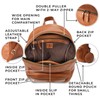 Berliner Bags Vintage Kelly Leather Backpack Small for Women -