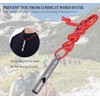 iBasingo Titanium Whistle Outdoor Camping Hiking Hunting Climbing Emergency Survival