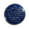 10 Year AA Medallion - Alcoholics Anonymous Blue & Silver