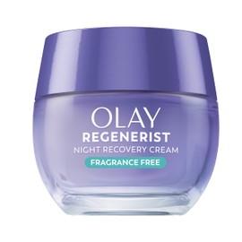 Olay Night Cream for Face, Anti-Aging Face Moisturizer for Women - Fragrance-Free Skin Care, Gift for Women, Anti-Wrinkle, Exfoliate - Triple Collagen Cream, Niacinamide, Pro-Vitamin B5, 1.7Oz