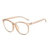 Shiratori New retro Blue Light Blocking Glasses Round Nerd Eyeglasses