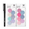 Mr. Pen- Transparent Sticky Note Set, 560Sheets, Colorful, Round Transparent