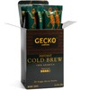 Gecko Coffee Instant Cold Brew, Craft Instant Coffee Sticks, 100%