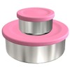 EcoCocoon Stainless Steel Leak-Proof Snack Pots - Set of 2,