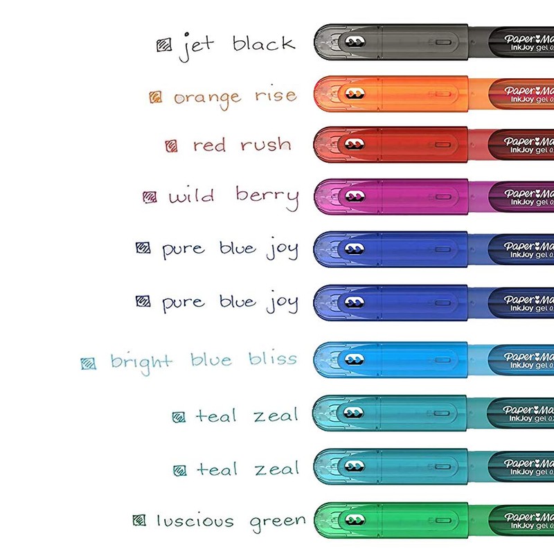 Newell Brands InkJoy Capped Gel Ink Pens, 0.7mm Medium Nib,