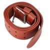 Leather Tool Belt, 5in1 Carpenters Belt Tool Pouch, Dark Red