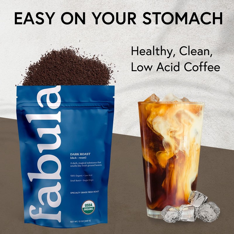 Fabula Coffee Cold Brew Freshly Grounded - Organic - Low