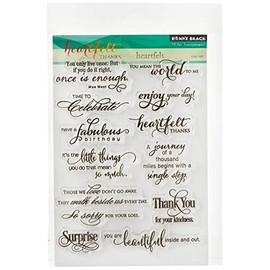 Penny Black 30-286 Heartfelt Transparent Stamp Set