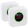 VisorTech Gas Detector: Set of 2 Design Socket Multi Gas