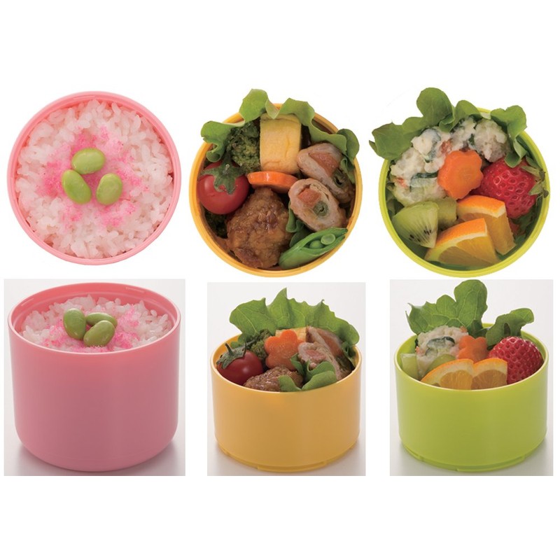 MIクリエーションズ ツリーランチボックス 弁当箱 縦型 スリム オフィス 遠足 ピクニック お出かけ (3段)