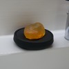 Soap Dish Black Round