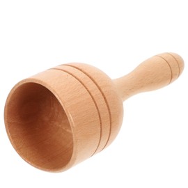 COLLBATH Cup Scraper Wooden Scraper Massagers Body Massage Tools Celulitis Massager Wooden Cup Face Massage Tool Beech Wood Cupping Set Guasha Accessories Body Tool Skin