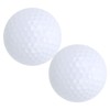 10Pcs Double Layer Golf Practice Balls Soft Putting Training Balls