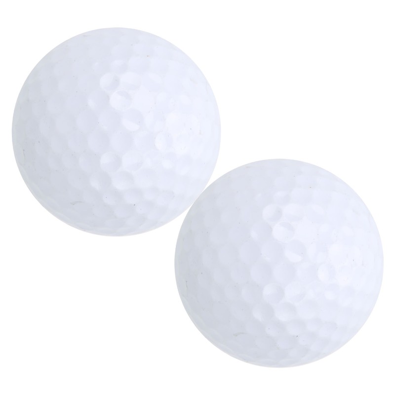 10Pcs Double Layer Golf Practice Balls Soft Putting Training Balls