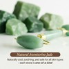 Jade Roller for Face - Smoothes Fine Lines & Wrinkles,