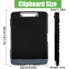 ZITUZY Clipboard A4 with Lid, Plastic Clipboard with Tray, Portable