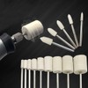 CHENTEC 100pcs Multifunctional Wool Mandrel Mounted Grinding Polishing Accessories Attachment