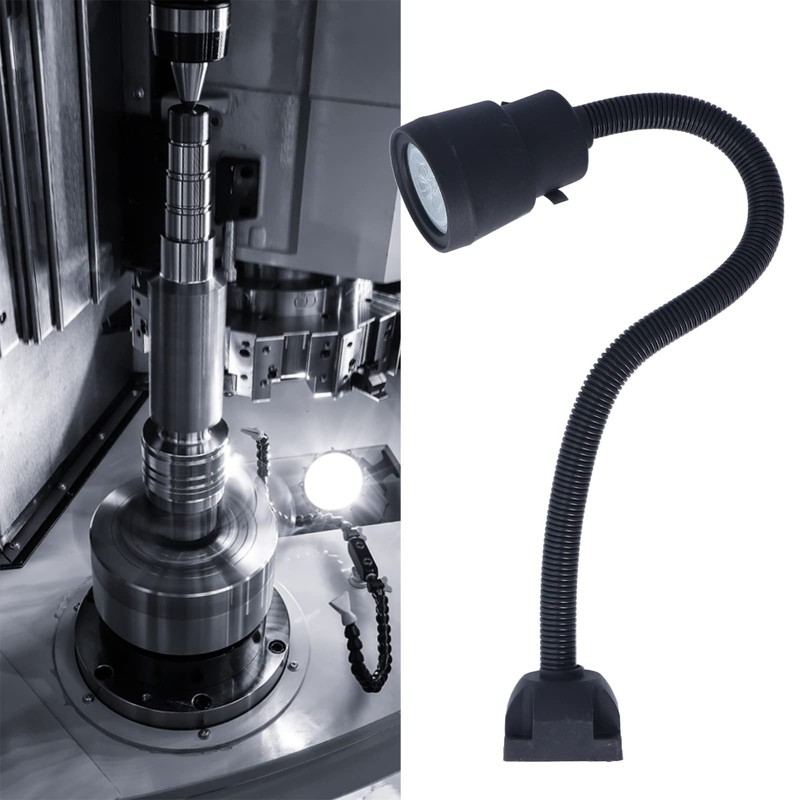 Focket 5W LED Work Light, 360° Rotation Waterproof Flexible Gooseneck