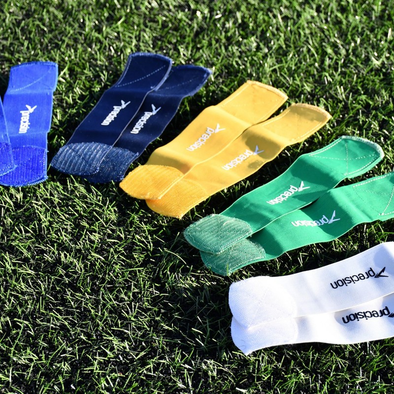 Precision Shin Guard Stays, Pack of 2 Elastic Straps, One