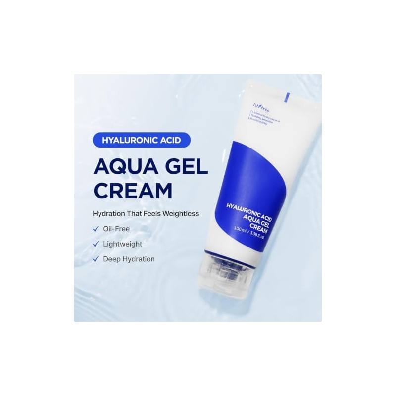Crema Gel Facial con Ácido Hialurónico y Centella – Hidratación