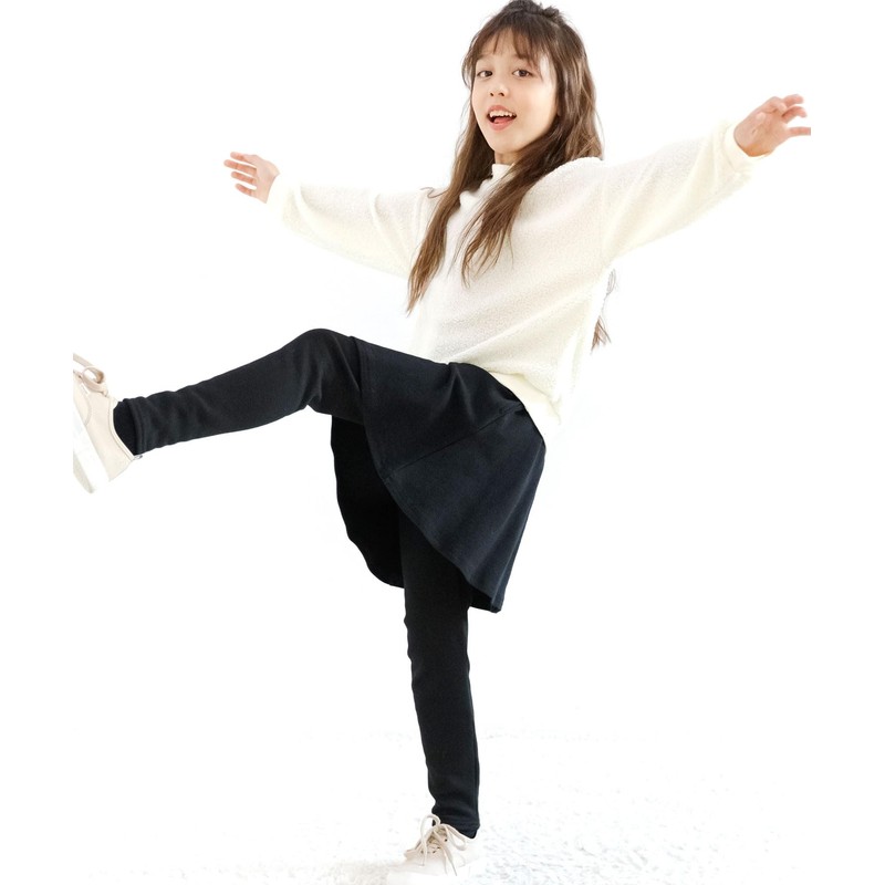 Bee bbb01336 10/4 Length Pants, Girls, Kids, Flare Skirt, With